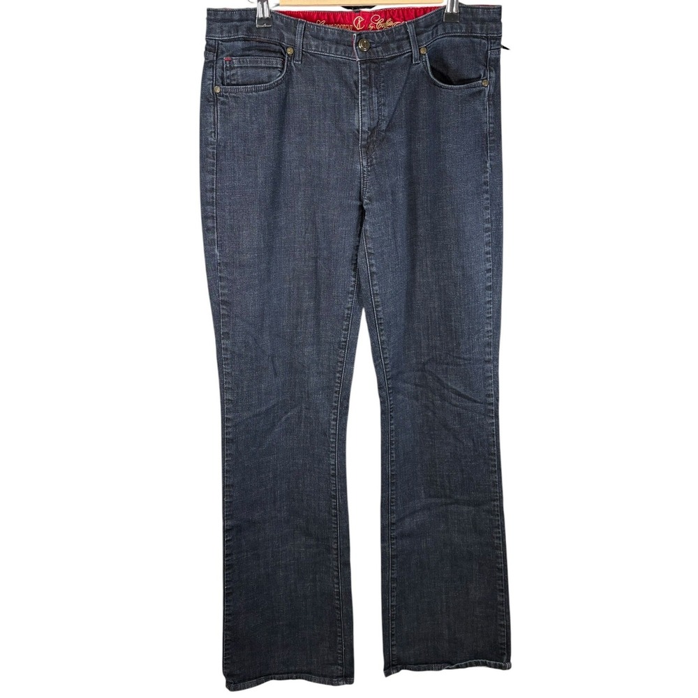 CJ by Cookie Johnson Grace Bootcut Jeans Cosmos Dark‎ Indigo Blue Size 31